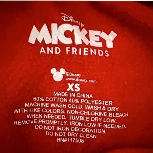 Disney‎ Mickey & Friends Sweatpants Sz XS - Picture 2 of 4